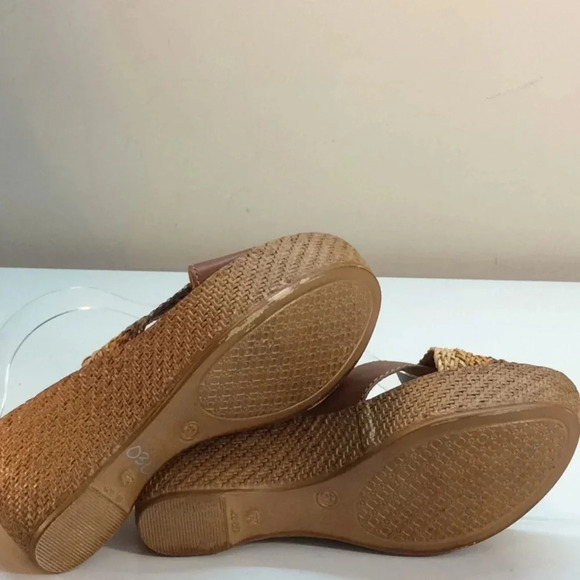 Sotto Sopra Leather Multicolored Platforms Euro 37 - Picture 6 of 8